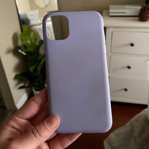 Light purple iPhone case